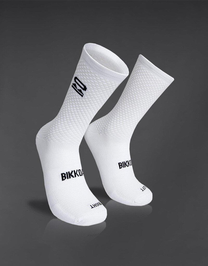 Calcetines de Pádel KOM Blanco | Energy socks Bikkoa