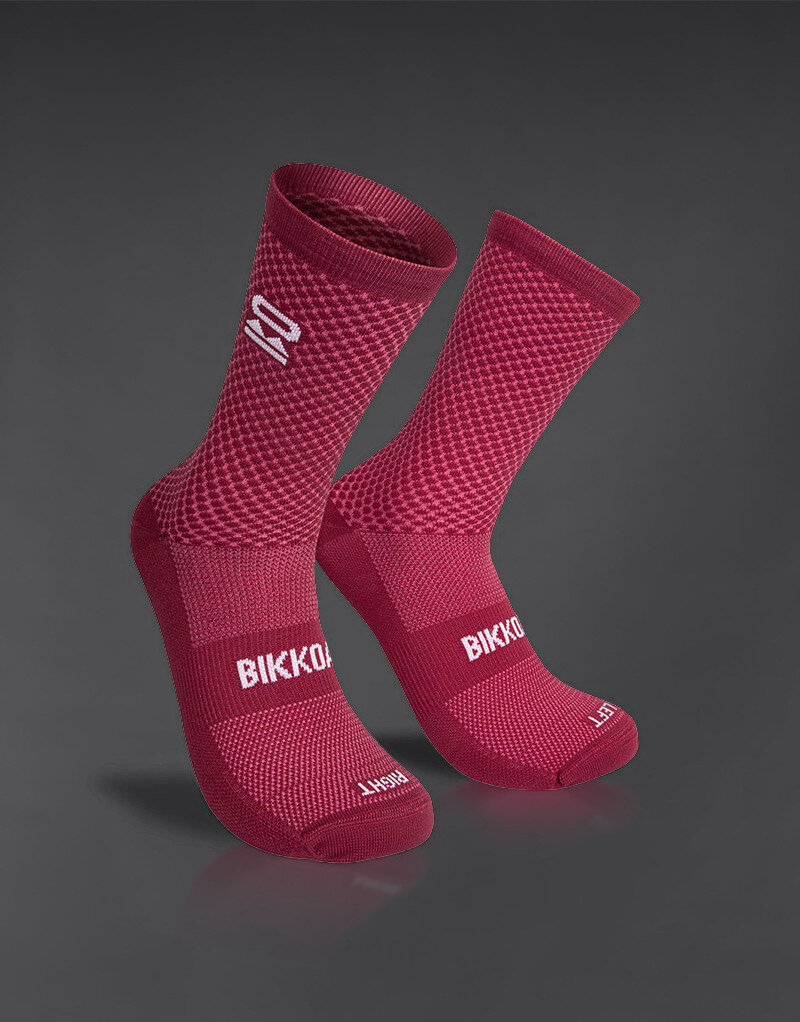 Calcetines de Pádel KOM Granate | Energy socks Bikkoa