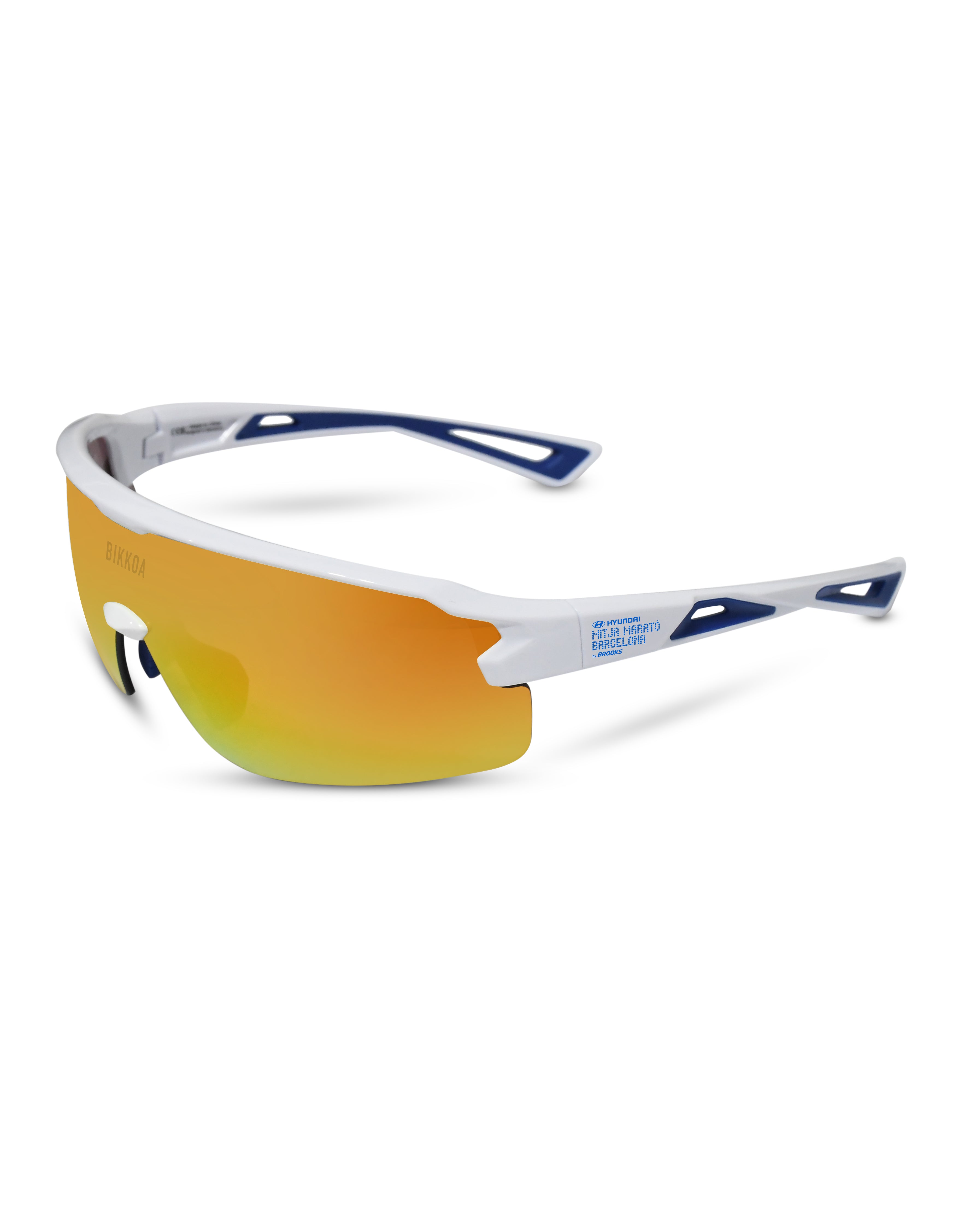 Gafa oficial BIKKOA® de la Hyundai Mitja Marató Barcelona by Brooks