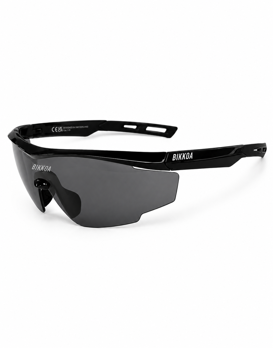 Gafas deportivas BIKKOA DERION para pádel y running - negro