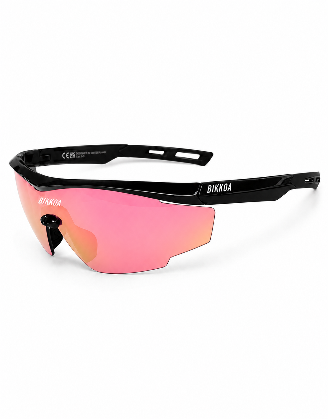 Gafas deportivas BIKKOA DERION para running y pádel - Oro rosa