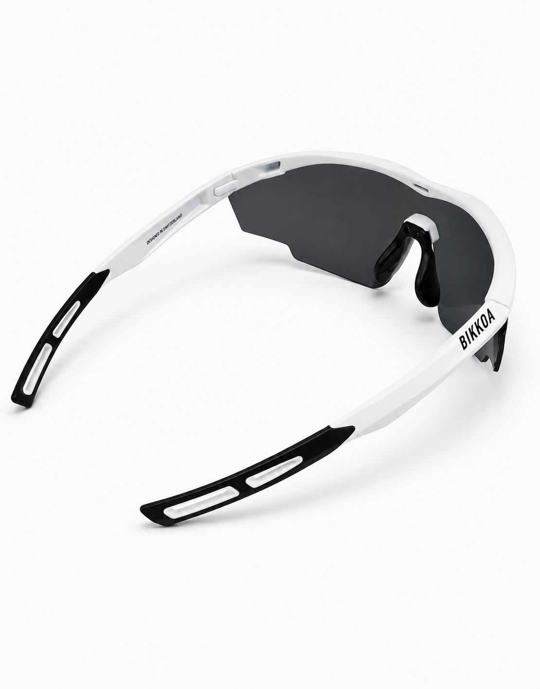 Gafas de pádel DERIX con diseño envolvente y protección UV400 - Negro