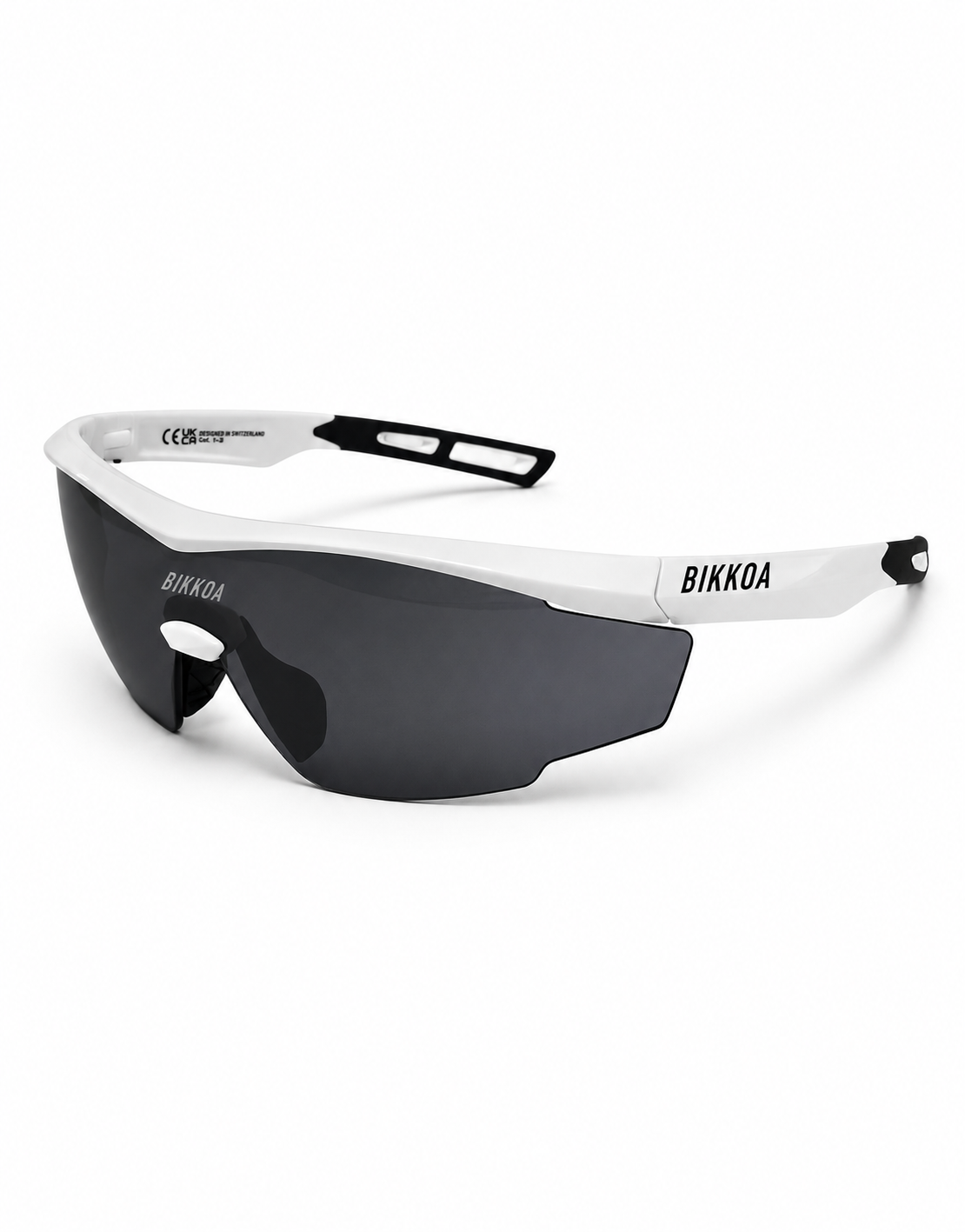 Gafas deportivas DERIX de BIKKOA®  para pádel y running - Negro