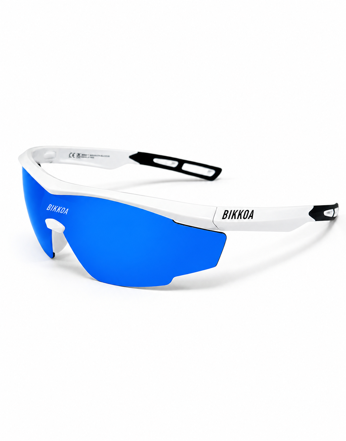 Gafas deportivas DERIX de BIKKOA® con lente azul espejada para pádel - Azul