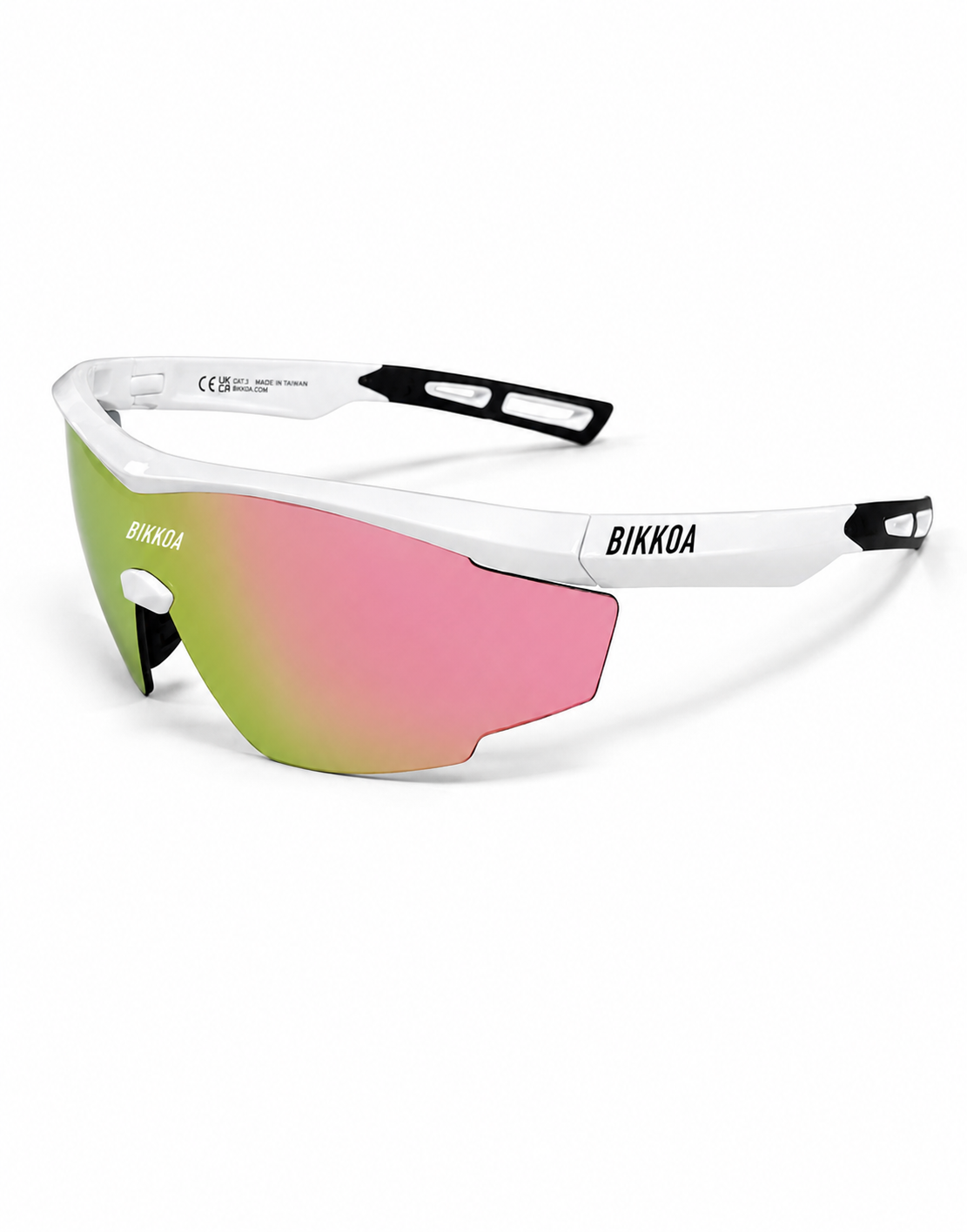 Gafas deportivas DERIX oro rosa de BIKKOA® para pádel y running - Oro rosa