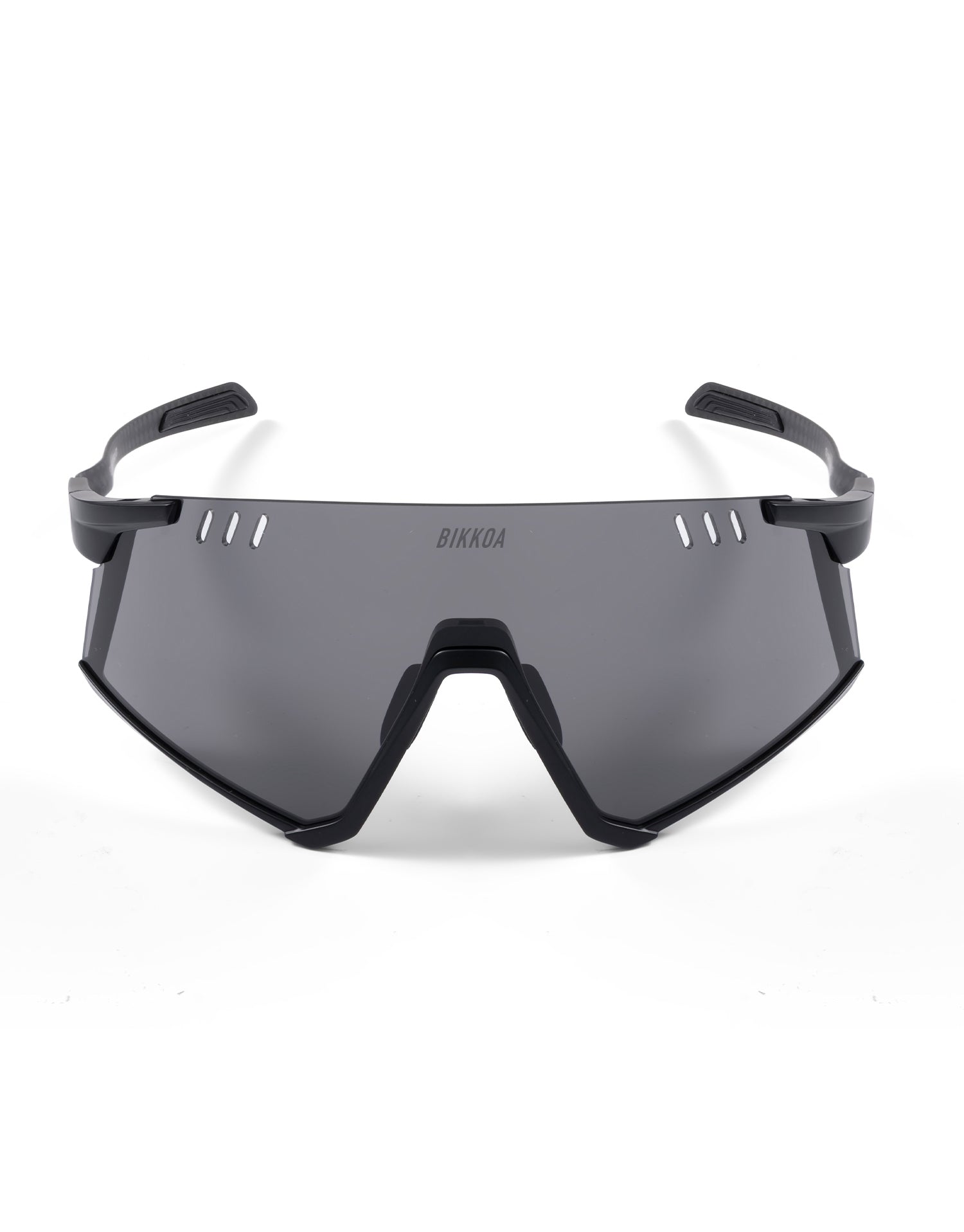 Gafas de alto rendimiento BIKKOA ELION con lente negra deportiva - Negro