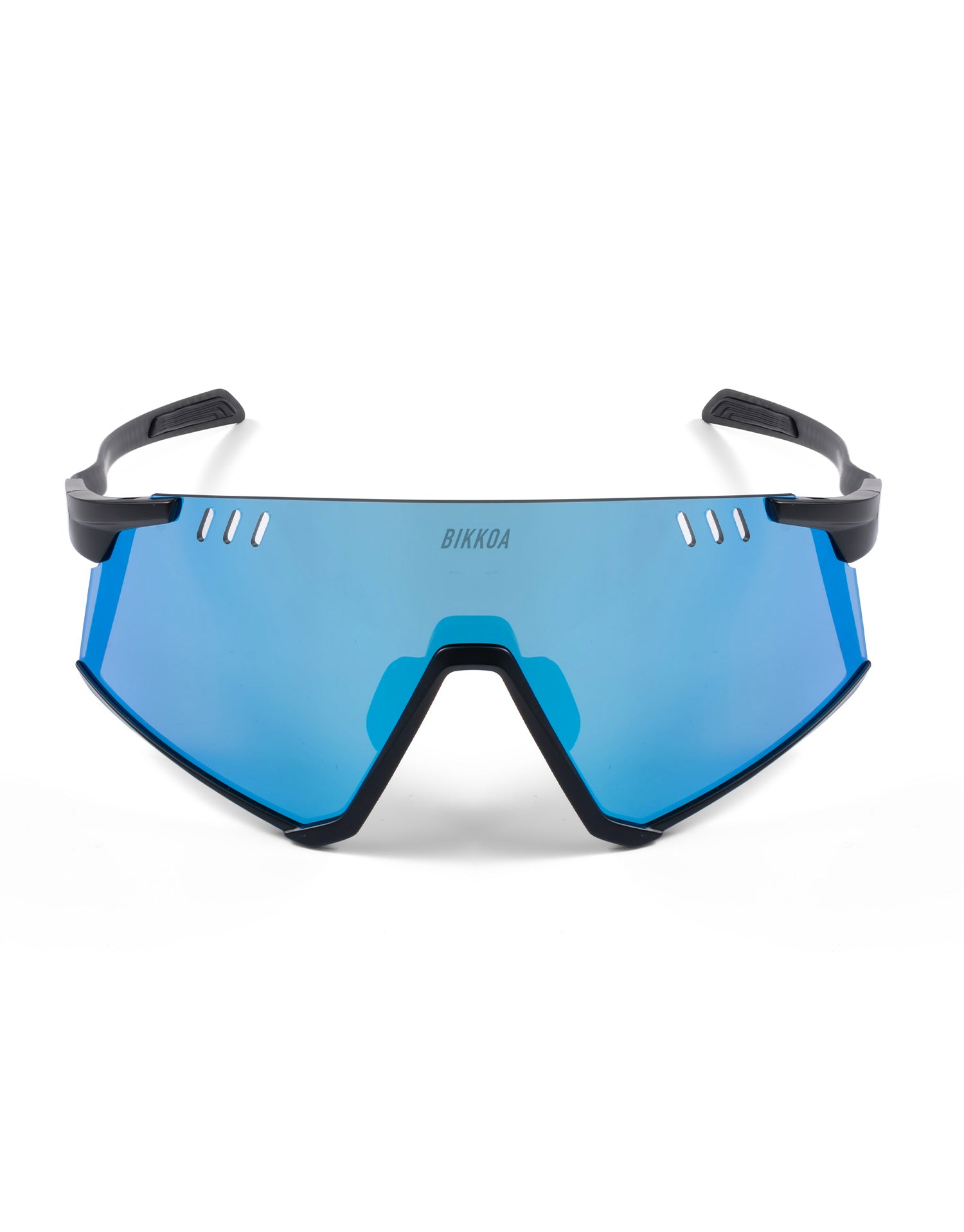 Gafas de alto rendimiento BIKKOA ELION con lente azul oscuro deportiva - Azul Navy