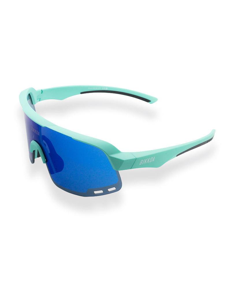 Gafas deportivas BIKKOA ELYOS con diseño técnico en TR90 - Azul