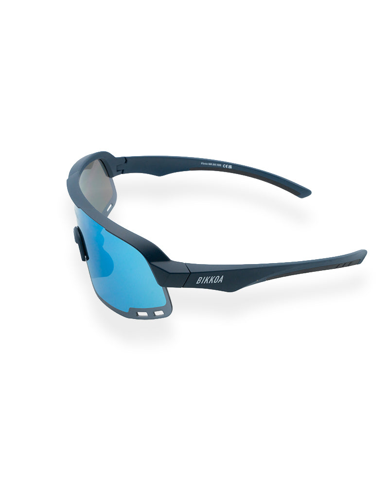 Gafas deportivas BIKKOA ELYOS con diseño técnico en TR90 - Azul Navy