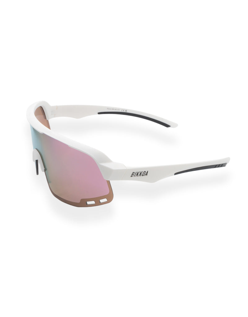 Gafas deportivas BIKKOA ELYOS con diseño técnico en TR90 - Oro rosa
