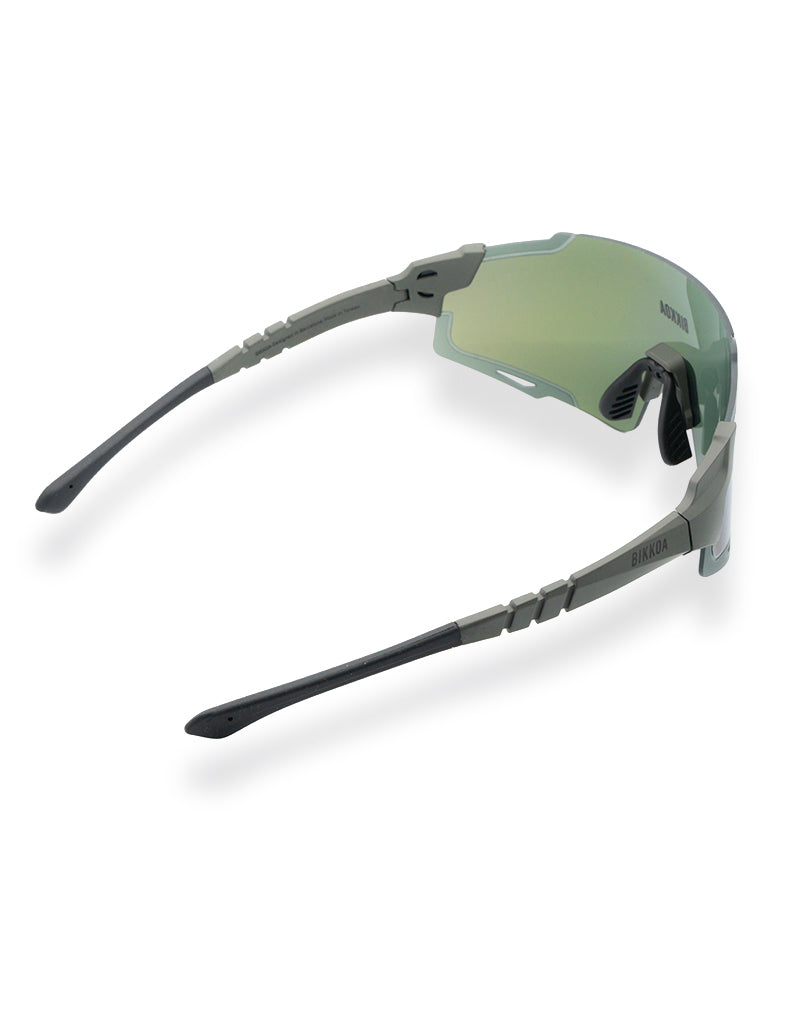 Gafas KORU vista trasera diseño sin montura - Verde