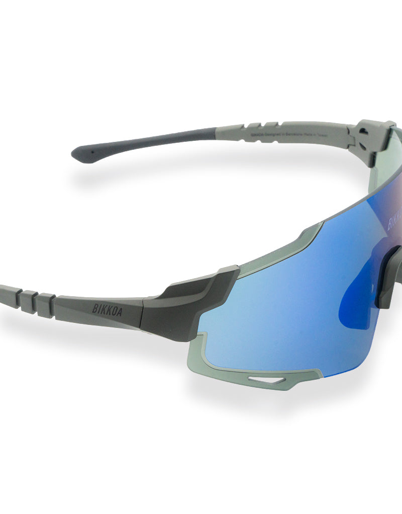 Detalle lente KORU con ventilación integrada - Verde