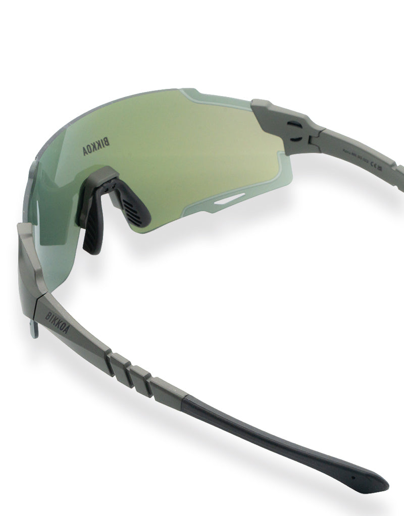 Interior gafas deportivas KORU estructura ligera y ergonómica - Verde
