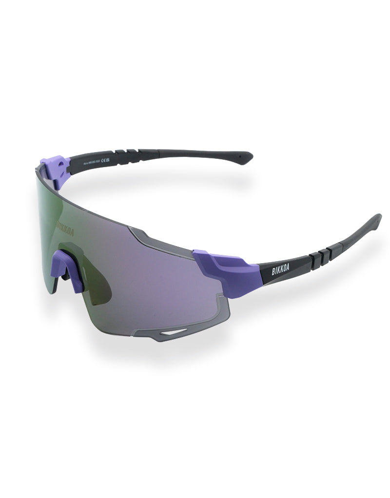 Gafas deportivas BIKKOA KORU frameless con air vents - Violeta