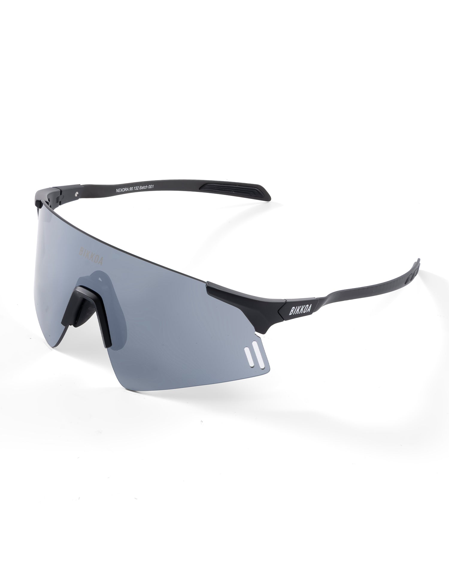 Gafas deportivas BIKKOA NEXORA con lente plateada de alto rendimiento - Plateada