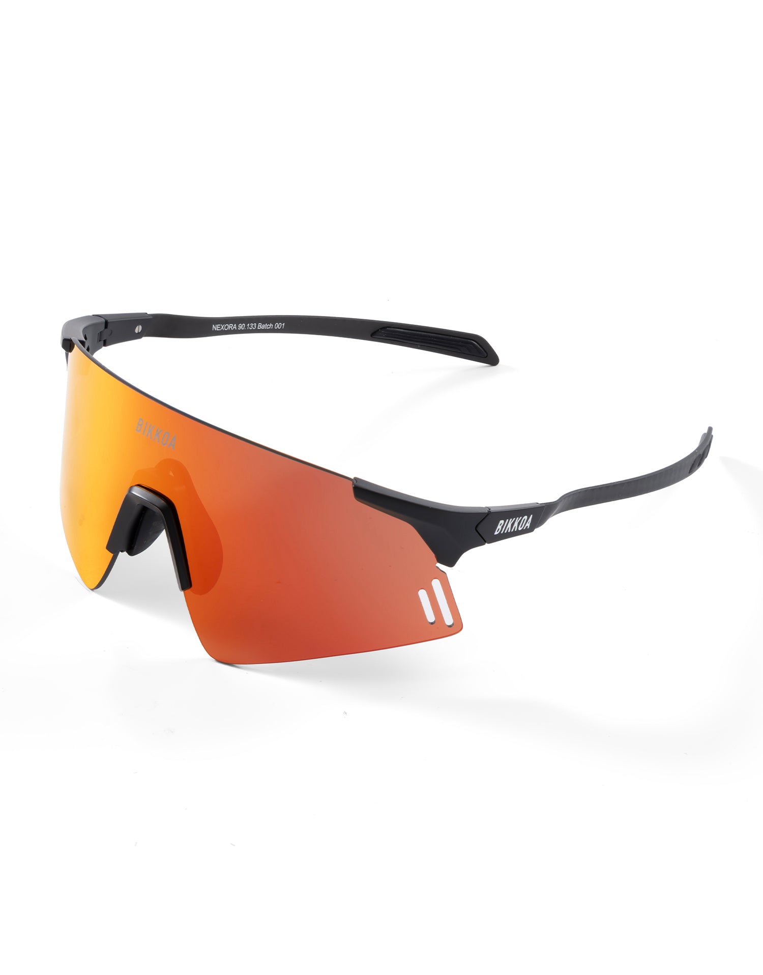 Gafas deportivas BIKKOA NEXORA con lente roja de alto rendimiento - Roja