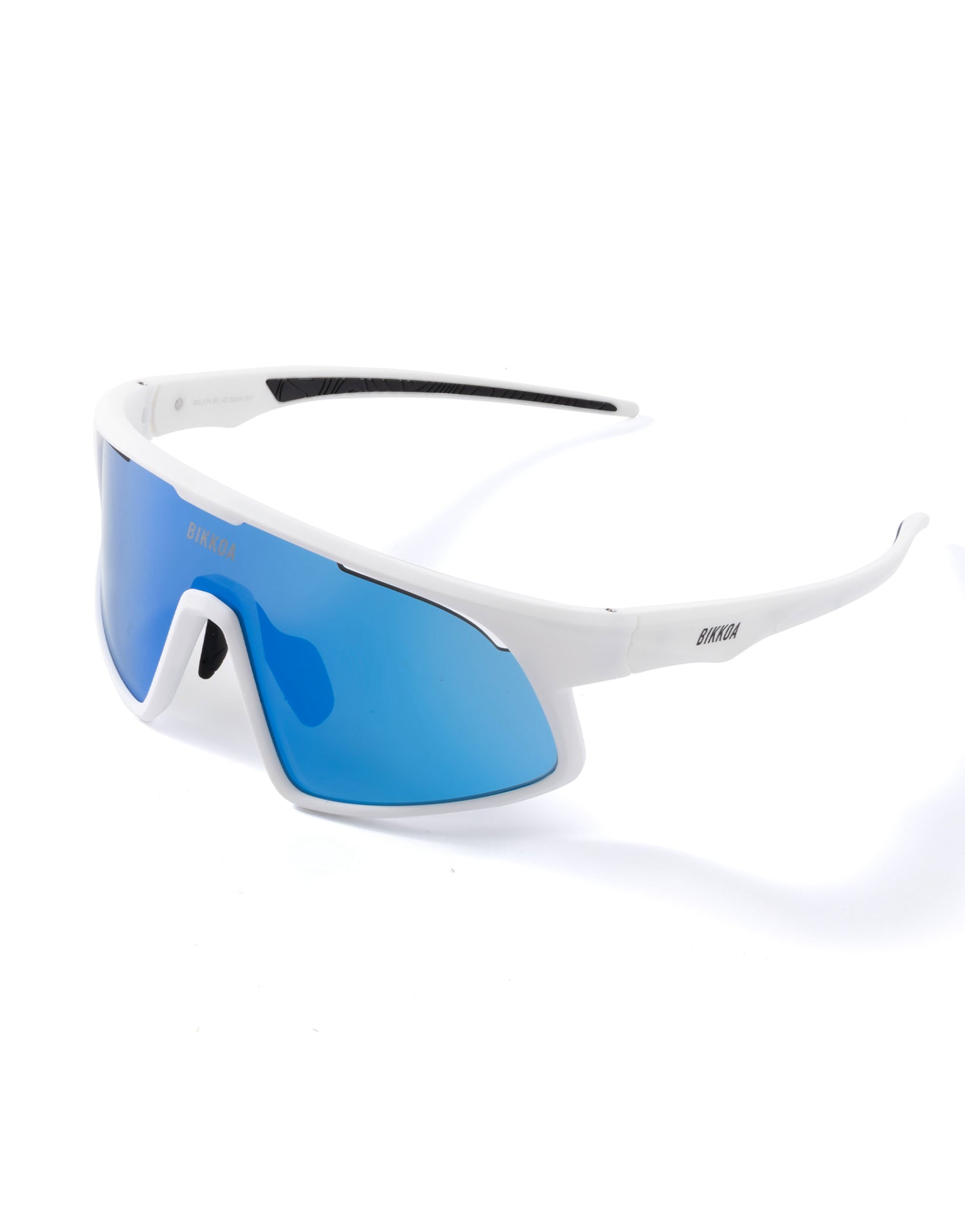 Gafas deportivas BIKKOA RELION con lente azul Revo y acabado rubber multideporte - Azul Navy