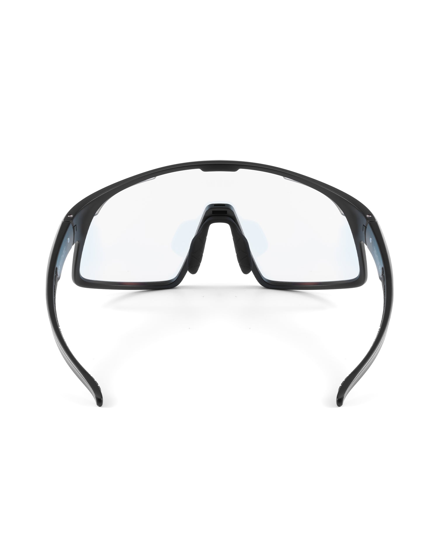 Puente nasal flexible y sistema antideslizante en las gafas deportivas BIKKOA RELION - roja