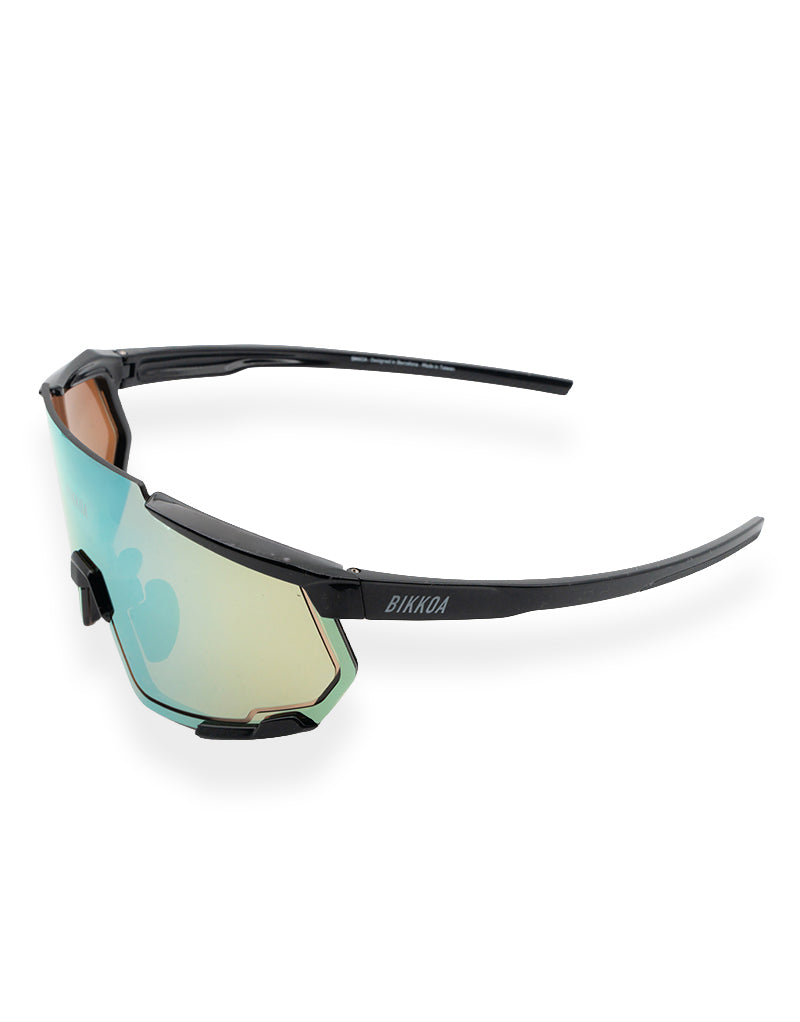 Gafas deportivas BIKKOA SYLAR running y ciclismo - Dorada