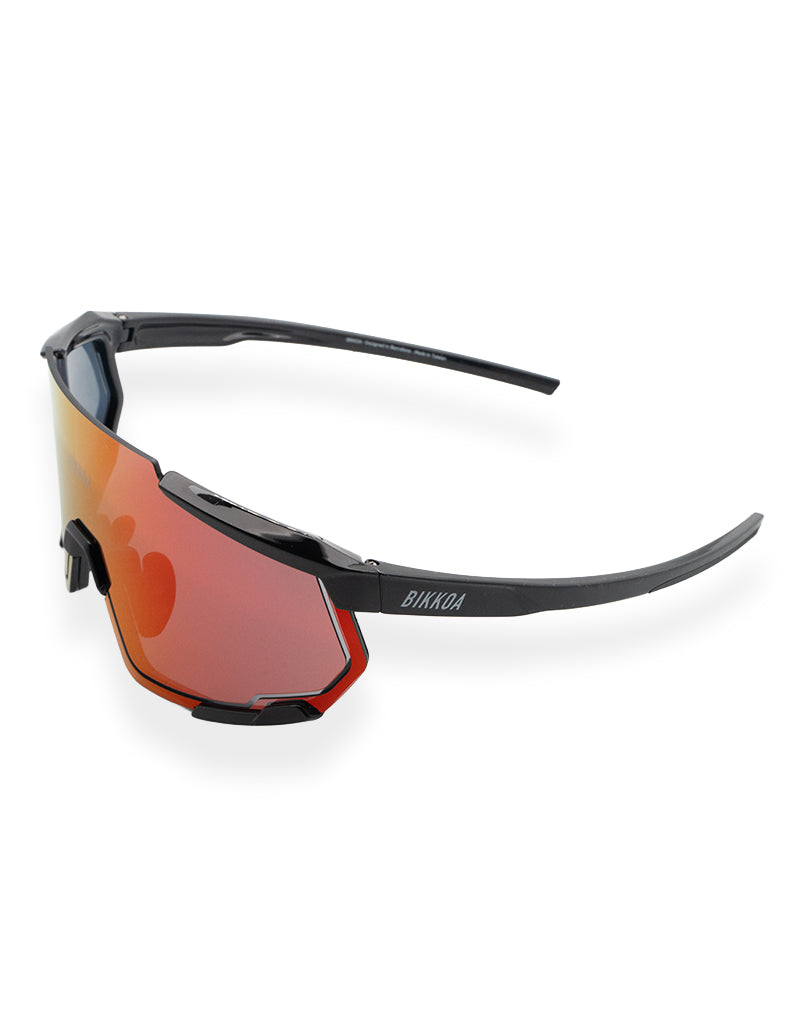 Gafas deportivas BIKKOA SYLAR running y ciclismo - Roja