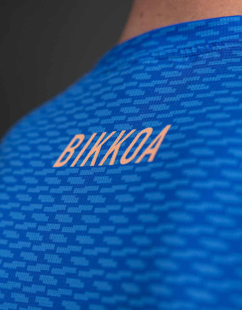 Camiseta de Pádel Hombre EGON Azul | Bikkoa