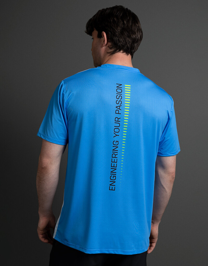 Camiseta de Pádel Hombre SOUND Azul | Bikkoa